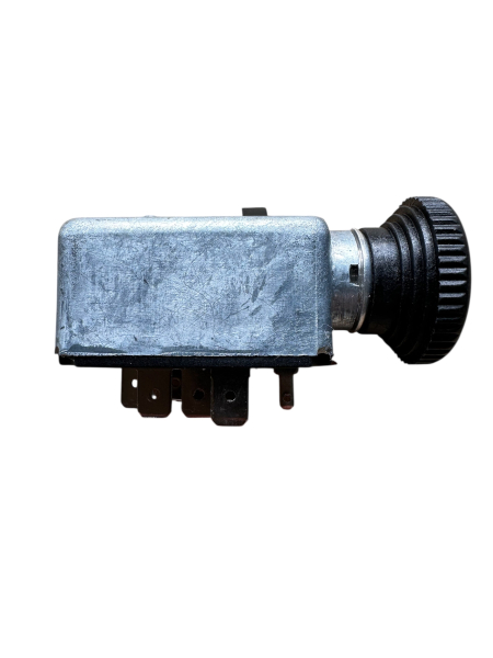 VW Käfer / Karmann Ghia Lichtschalter 8.68-7.96 verg.113941531E 113941531A Schalter Armaturenbrett Licht Dimbar mit Knopf und Rosette